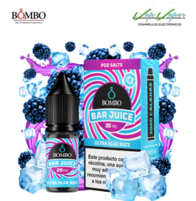 SALES Ultra Blue Razz ICE Bar Juice by Bombo 10ml (0mg/5mg/10mg/20mg) 