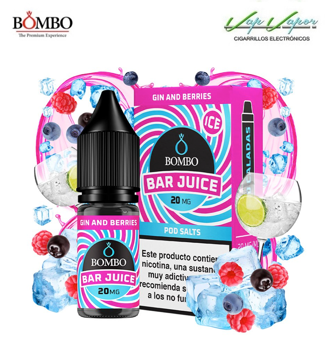 SALES Gin and Berries ICE Bar Juice by Bombo 10ml (0mg/5mg/10mg/20mg)