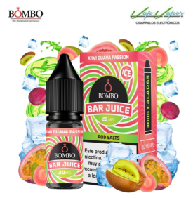 SALES Kiwi Guava Passion ICE Bar Juice by Bombo 10ml (0mg/5mg/10mg/20mg) 