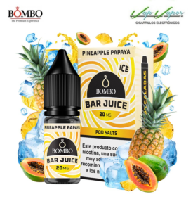 SALES Pineapple Papaya ICE Bar Juice by Bombo 10ml (0mg/5mg/10mg/20mg) 