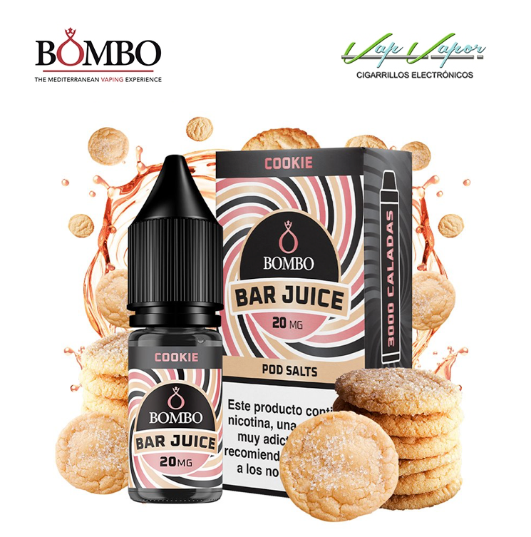 SALES COOKIE Bar Juice by Bombo 10ml (0mg/5mg/10mg/15mg/20mg) Galleta