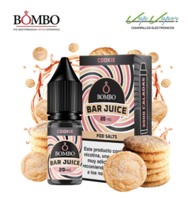 SALTS COOKIE Bar Juice by Bombo 10ml (0mg/5mg/10mg/15mg/20mg)
