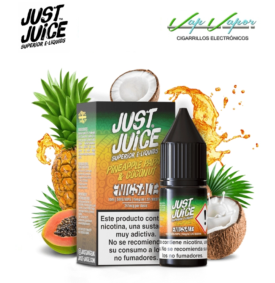 SALES PINEAPPLE PAPAYA COCONUT 10ml Just Juice (nicotina: 5mg /11mg /15mg/ 20mg) 