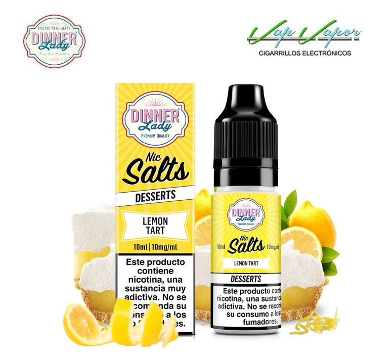 SALTS Dinner Lady Lemon TART 10ml (10mg/20mg) 