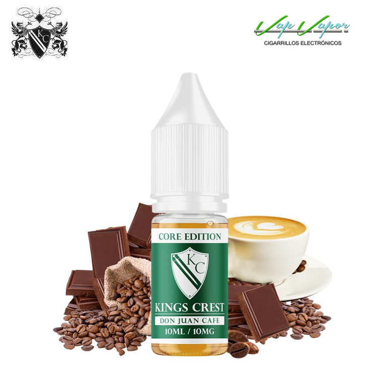 SALTS Core Edition Don Juan COFFEE Kings Crest 10ml (10mg/15mg/20mg) 