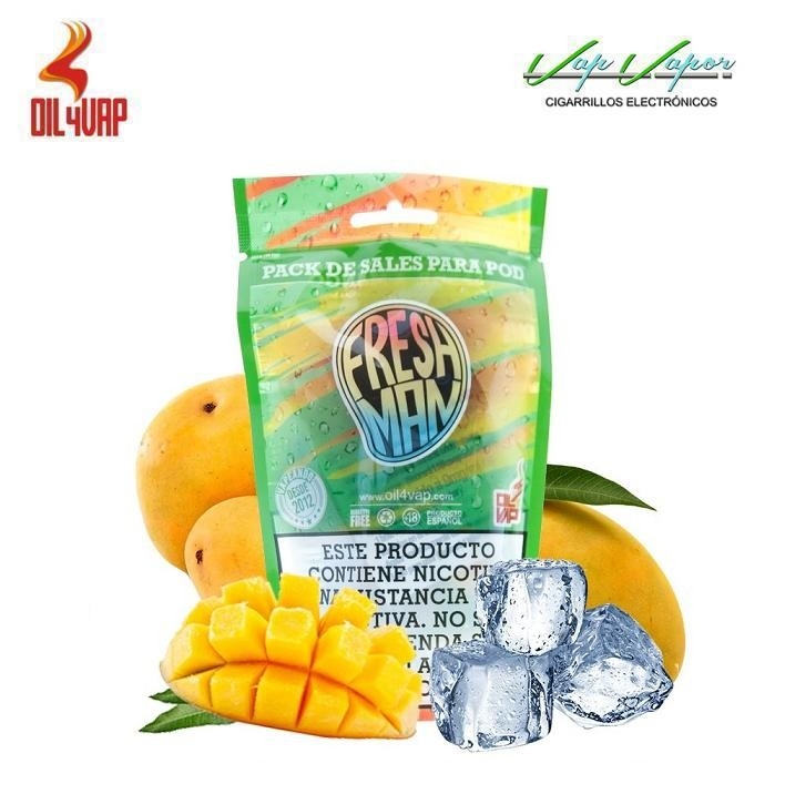OFERTA!! SALES FRESH MANGO Pack 23ml/30ml (9mg/18mg) Oil4Vap 