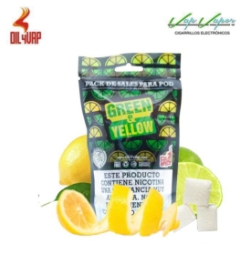 OFERTA!! SALES GREEN AND YELLOW Pack 23ml/30ml (9mg/18mg) Oil4Vap 