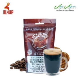 OFERTA!! SALES INTENSO Pack 23ml/30ml (9mg/18mg) Oil4Vap Cafe