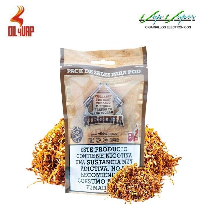 SALTS Pack 23ml/30ml VIRGINIA (9mg/18mg) Oil4Vap 