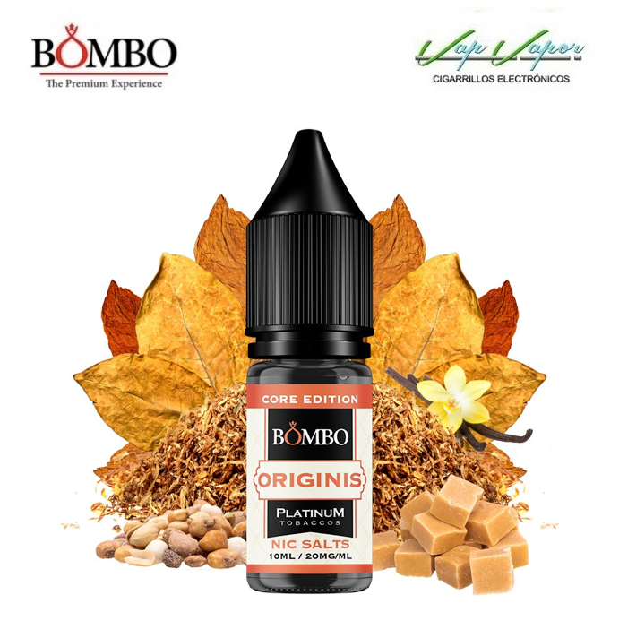 SALES Core Edition ORIGINIS Bombo Platinum Tobaccos 10ml (10mg/15mg/20mg) 