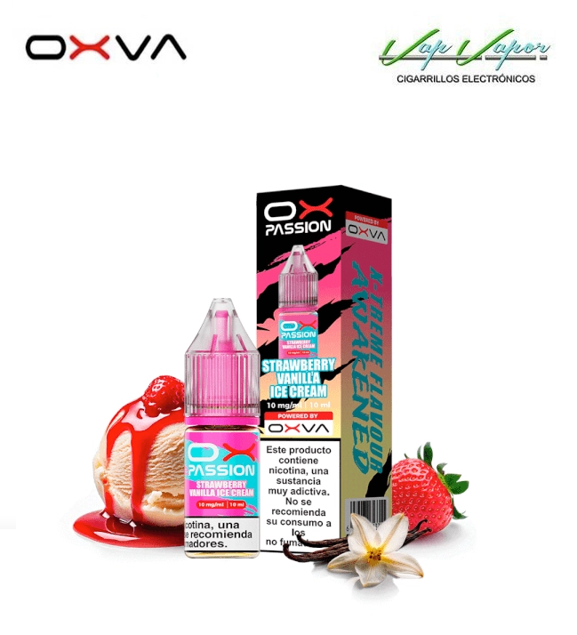 SALES OXVA Ox Passion Strawberry Vainilla Ice Cream 10ml