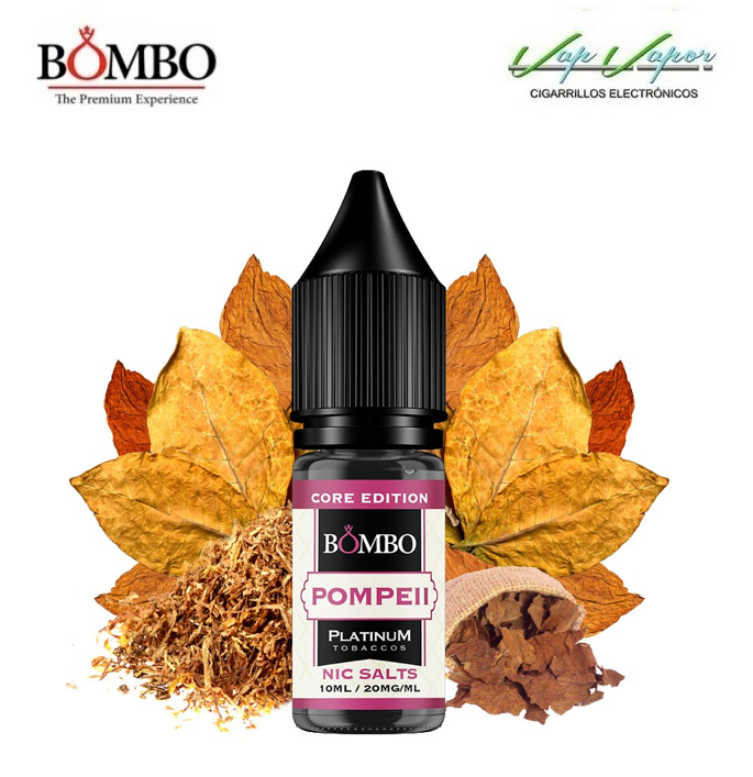 SALES Core Edition POMPEII Bombo Platinum Tobaccos 10ml (10mg/15mg/20mg) 