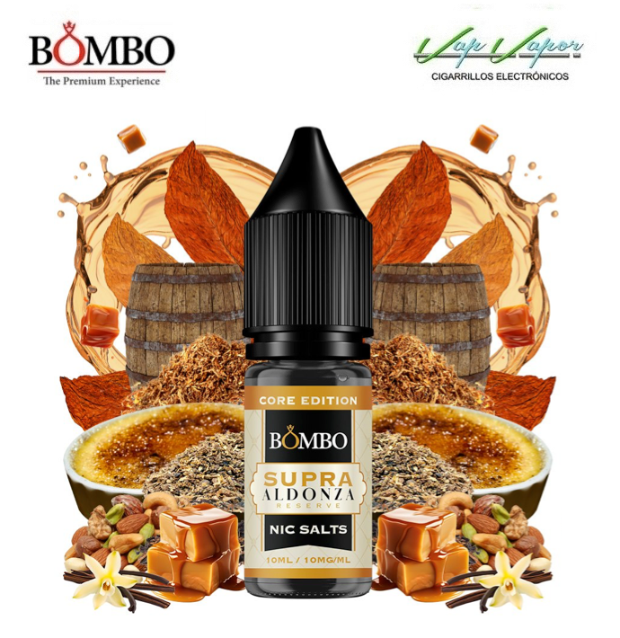 SALES Core Edition SUPRA ALDONZA RESERVA Bombo Platinum Tobaccos 10ml (10mg/15mg/20mg) 
