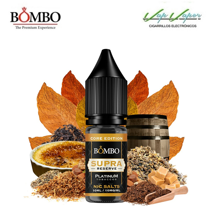 SALES Core Edition SUPRA RESERVA Bombo Platinum Tobaccos 10ml (10mg/15mg/20mg) 