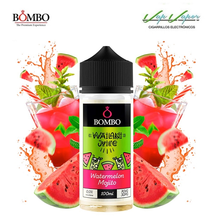 Watermelon Mojito Wailani Juice by Bombo 100ml (0mg)