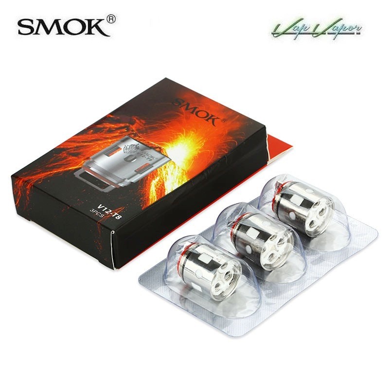 Resistencias TFV12 V12-T8 0.16ohms Smoktech