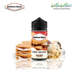 Smores Heaven Haze 100ml (0mg) Cookies Ice Cream, marshmallow and chocolate with milk