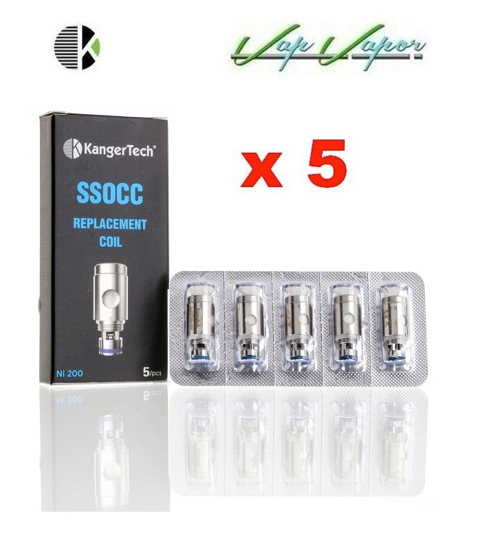 PACK Resistencias Kangertech SSOCC Ni-2000 Niquel