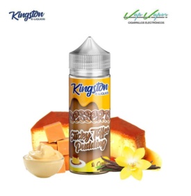 Kingston Sticky Toffee 100ml (0mg) Pudding de Toffe Vainilla y Caramelo