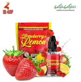 OFERTA!! SALES STRAWBERRY LEMON Pack 23ml/30ml (9mg/18mg) Oil4Vap (fresa, limón)