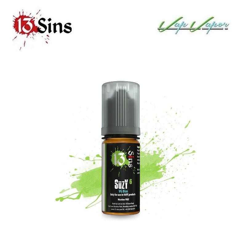 13 Sins Suzy 6 (Fresa, Sandía, Frambuesa) - 10ml