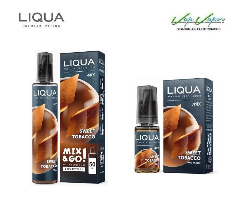 Liqua Mix Sweet Tobacco 50ml (0mg) - Item2