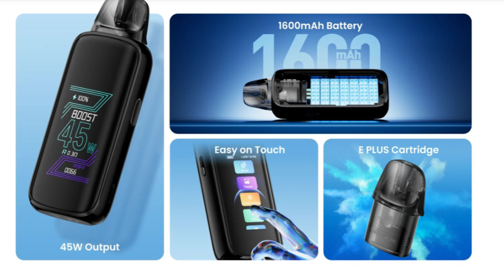 Thelema AURA 45W 1600mah Pod Lost Vape - Ítem5