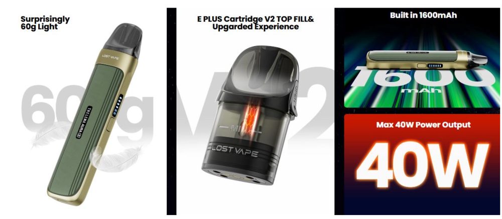 OFERTA!!! Thelema AURA S 40W 1600mah Pod Lost Vape - Ítem3