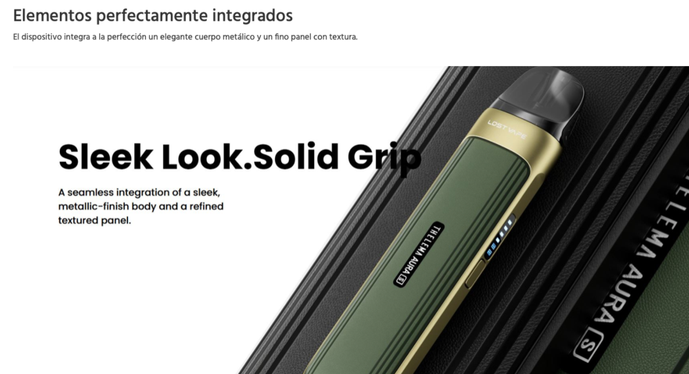 OFERTA!!! Thelema AURA S 40W 1600mah Pod Lost Vape - Ítem7