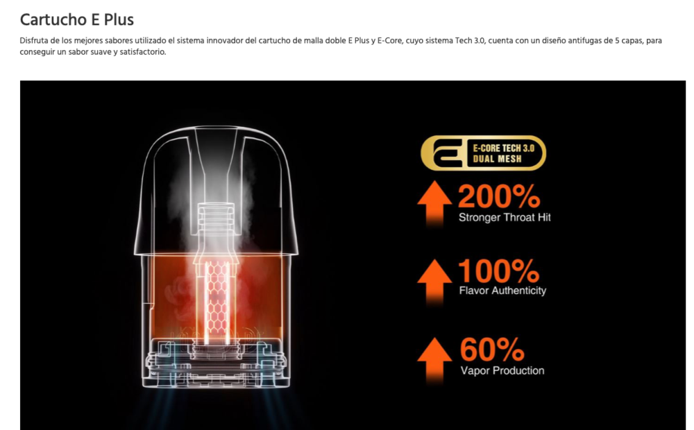 Thelema ELITE S 40W 1400mah Pod Lost Vape - Ítem3