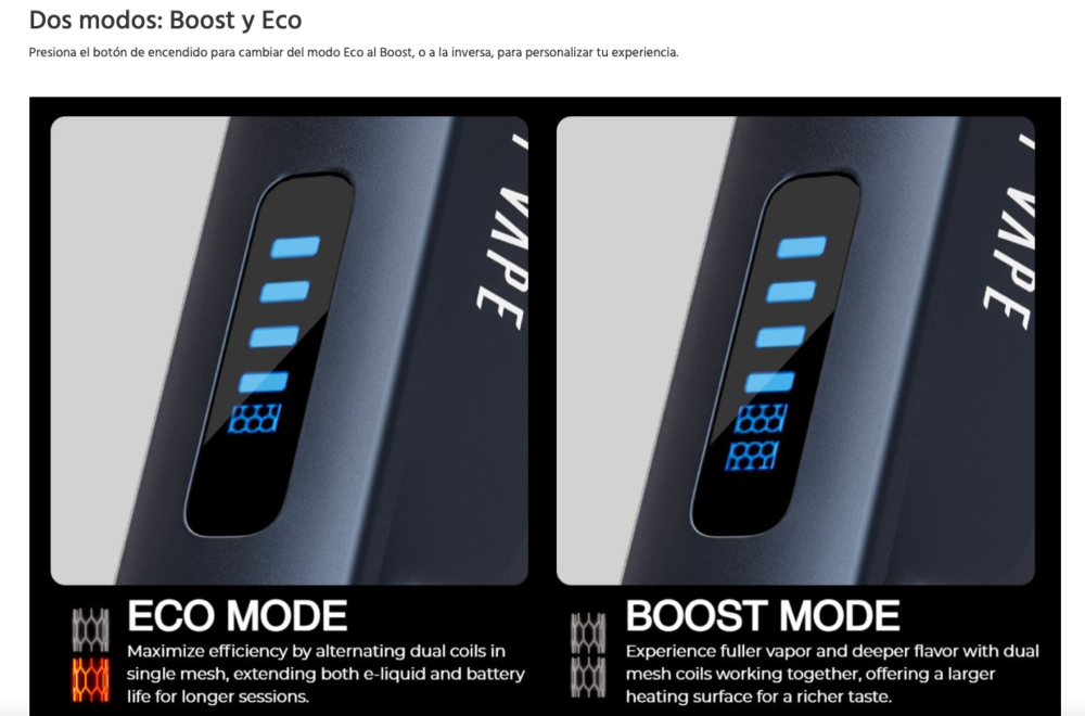 Thelema ELITE S 40W 1400mah Pod Lost Vape - Ítem4