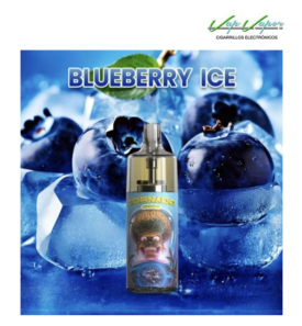 Pod Desechable BLUEBERRY ICE 10.000CALADAS TORNADO vacío + Líquido regalo 10ml (10mg/20mg) TPD Europa