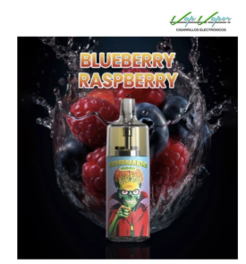 Pod Desechable BLUEBERRY RASPBERRY 10.000CALADAS TORNADO vacío + Líquido regalo 10ml (10mg/20mg) TPD Europa