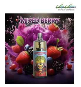 Pod Desechable MIXED BERRY 10.000CALADAS TORNADO vacío + Líquido regalo 10ml (10mg/20mg) TPD Europa