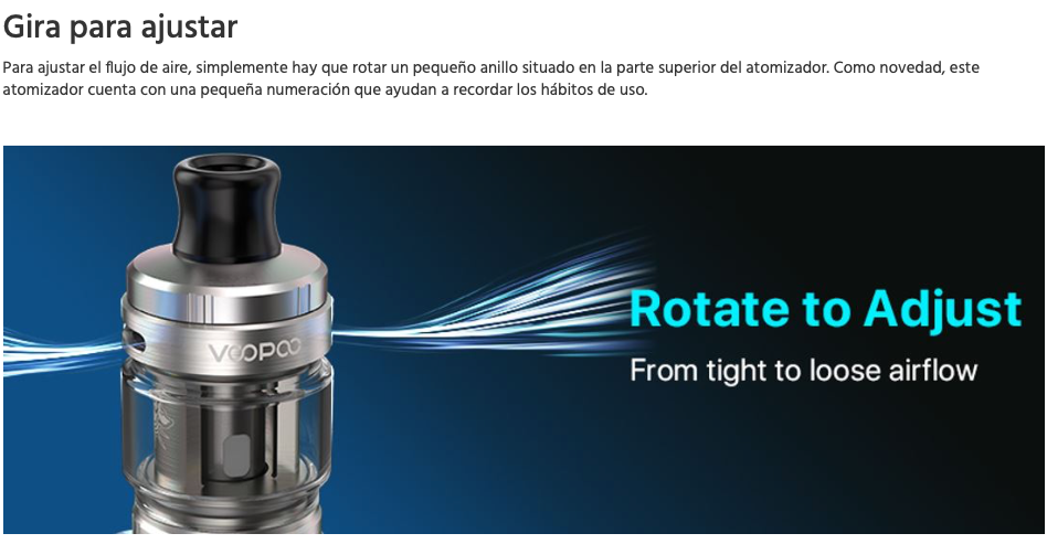 Uforce X NANO Tank 2ml Voopoo (pnp-x) - Ítem4