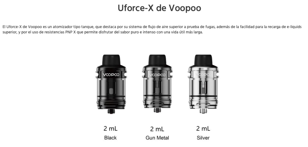 Uforce X Tank - 2ml Voopoo (pnp-x) - Item2