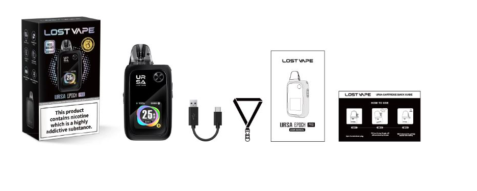 Ursa EPOCH PRO 1400mah 35W Lost Vape - Ítem9