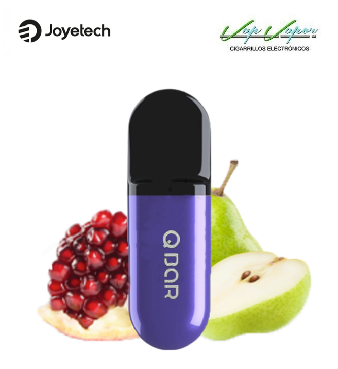 OFERTA!!! PERA Y MARACUYÁ - Poire Passion - Pod desechable Vaal Q Bar Joyetech (0mg,9mg,17mg) 500CALADAS 2ml 400mah