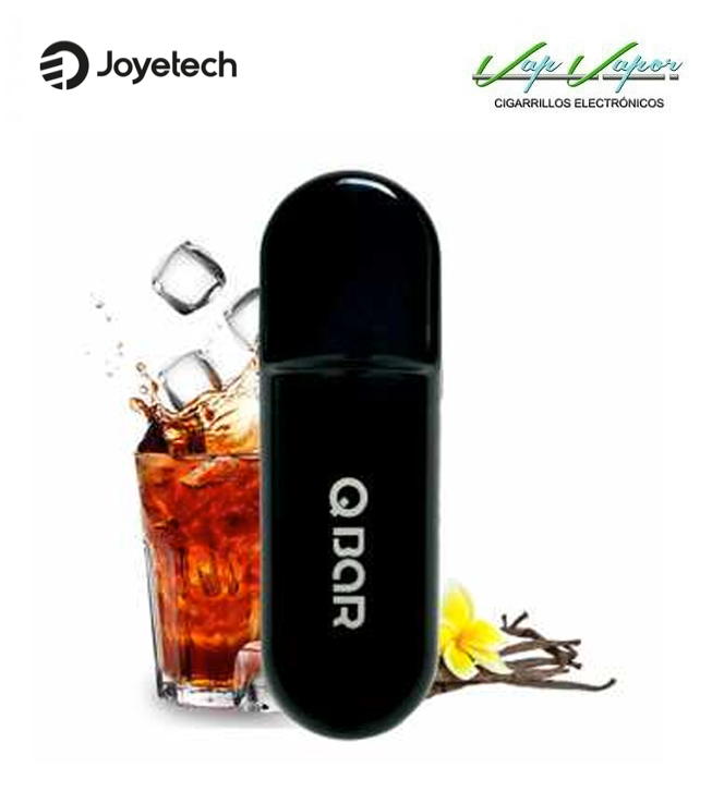 OFERTA!!! VAINILLA COLA - Pod desechable Vaal Q Bar Joyetech (0mg,9mg) 500CALADAS 2ml 400mah