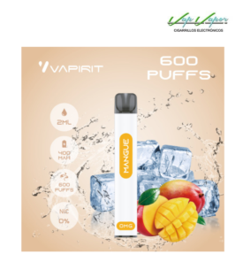 OFERTA BLACKFRIDAY!!! Pod Desechable MANGO (Mangue) (0mg) 600CALADAS 2ml 400mah Vapirit