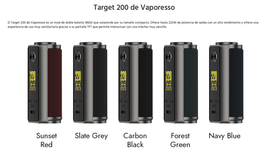 Target 200 200W Vaporesso - Item2