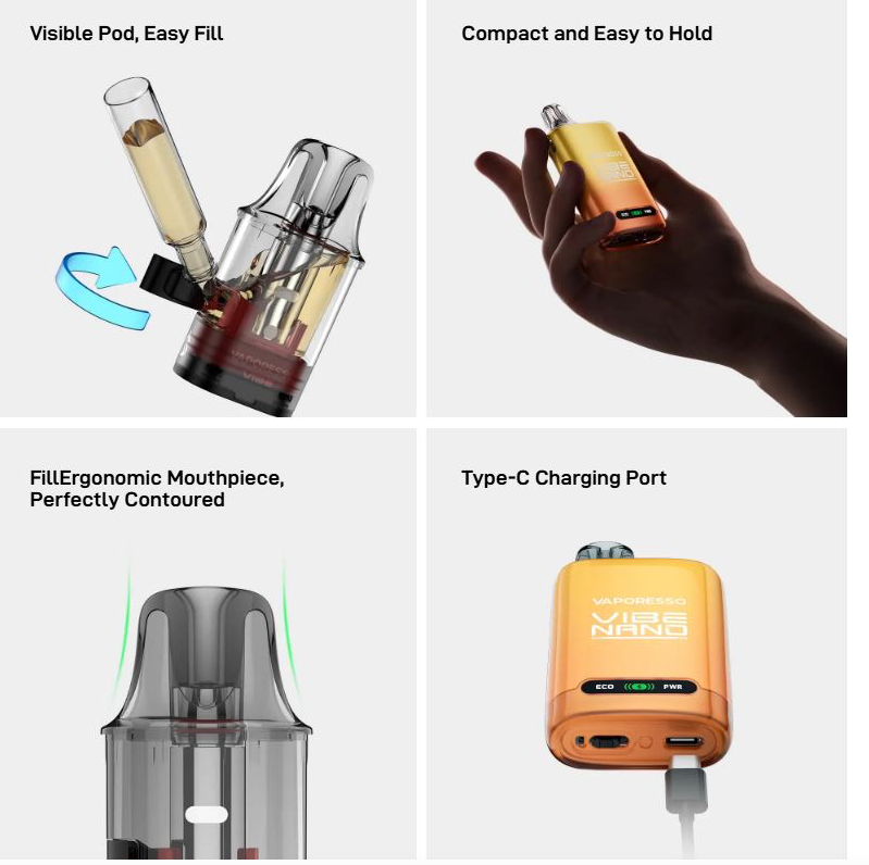 OFERTA!!! VIBE NANO 1100mah 24W Vaporesso - Ítem10