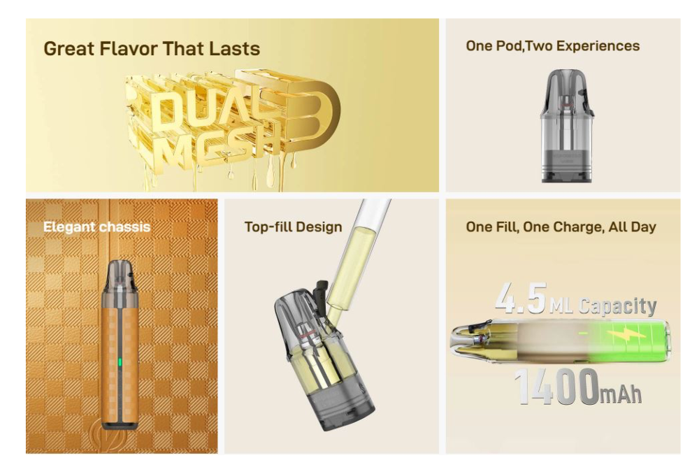 OFERTA!!! VIBE SE 2 1400mah Vaporesso 28W - Ítem3