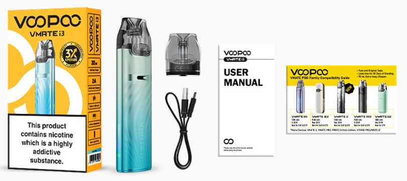 OFERTA!!! Vmate i3 1500mah 2ml Voopoo 30W - Ítem12