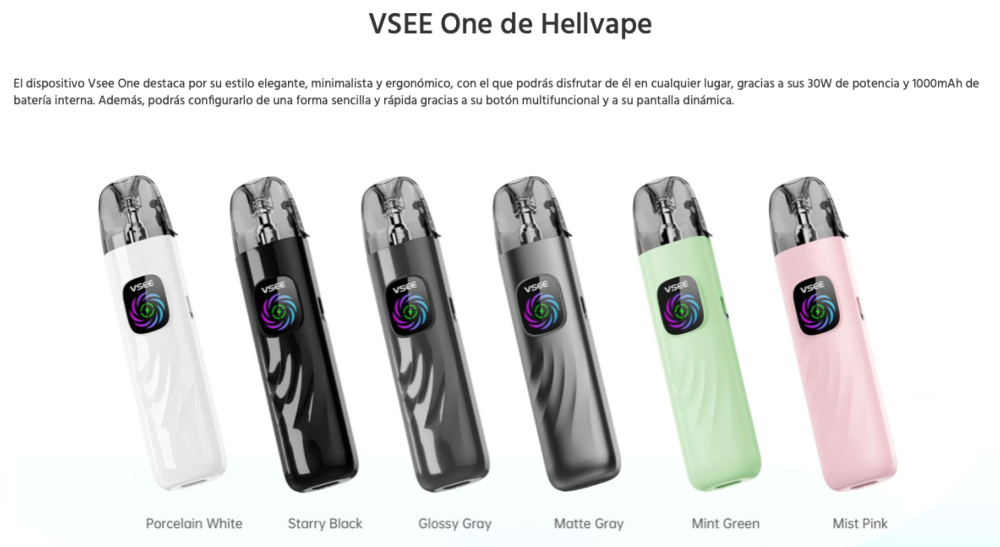 Vsee One 1000mah Hellvape - Ítem2