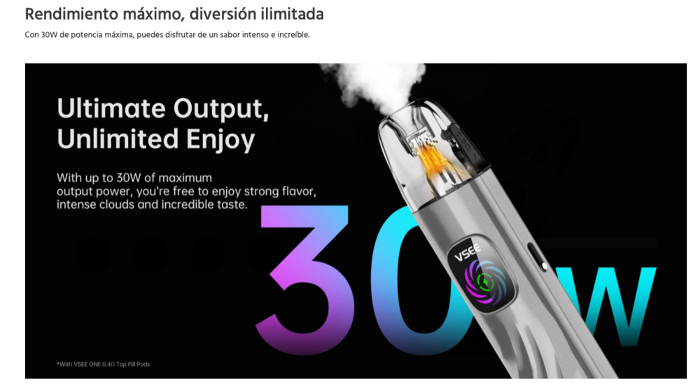 Vsee One 1000mah Hellvape - Ítem7