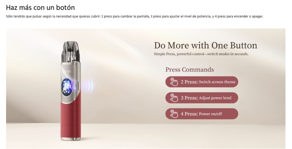 OFERTA!!! Wenax Q2 1250mah 30W Geekvape - Ítem8