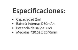 OFERTA!!! Wenax Q2 1250mah 30W Geekvape - Ítem10