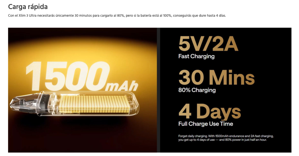 OFERTA!!! XLIM 3 Ultra 1500mah Oxva 2ml - Ítem8