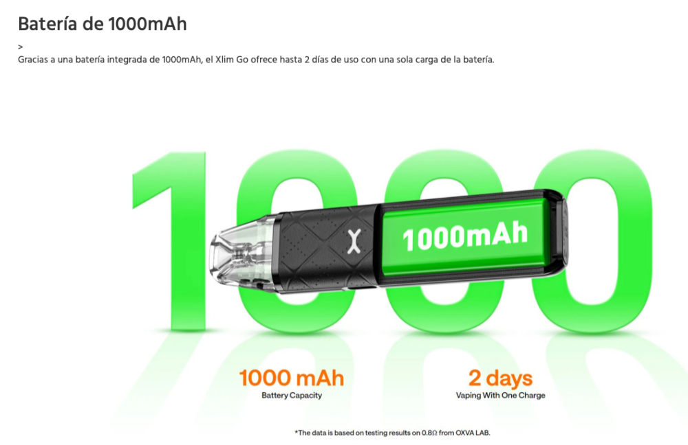 Xlim GO 1000mah 30W Oxva 2ml - Item4